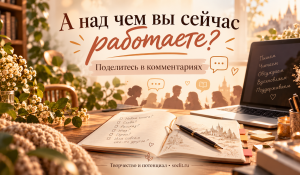 А над чем вы сейчас работаете?